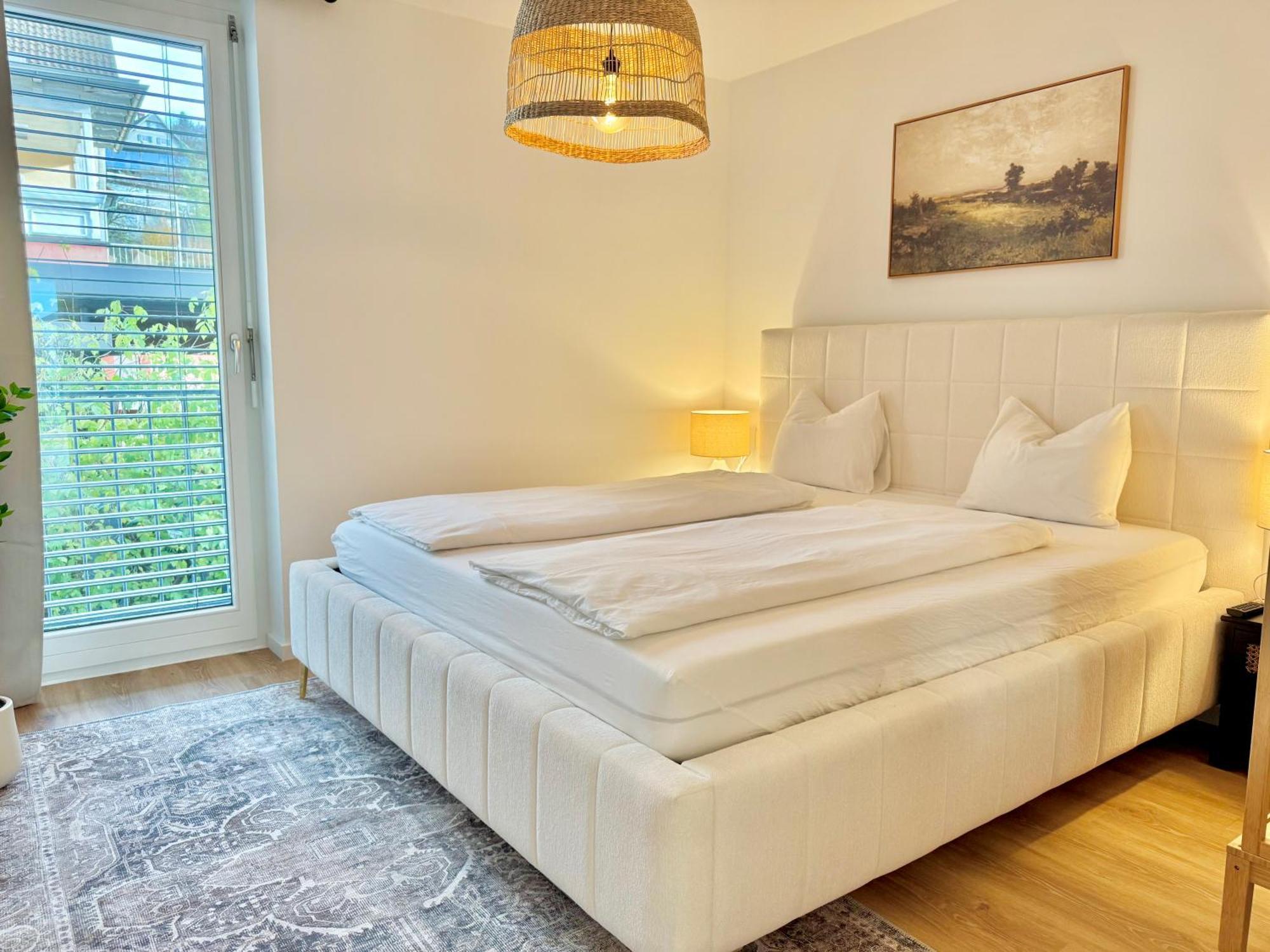 Flair Vorarlberg - Stilvolles Wohnen Nahe Bodensee & Alpen - Kueche, Balkon & Gratis Parkplatz Brégence